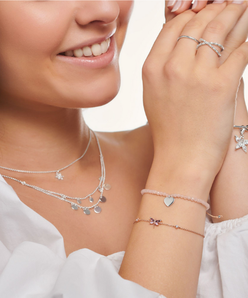 Rose gold bracelet