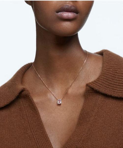 Swarovski Rose Gold Necklace