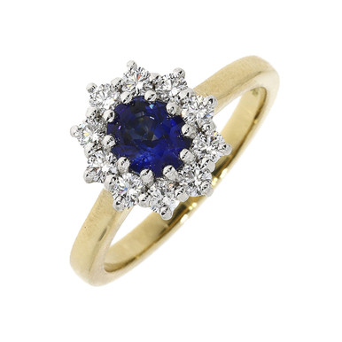 Sapphire Engagement Ring
